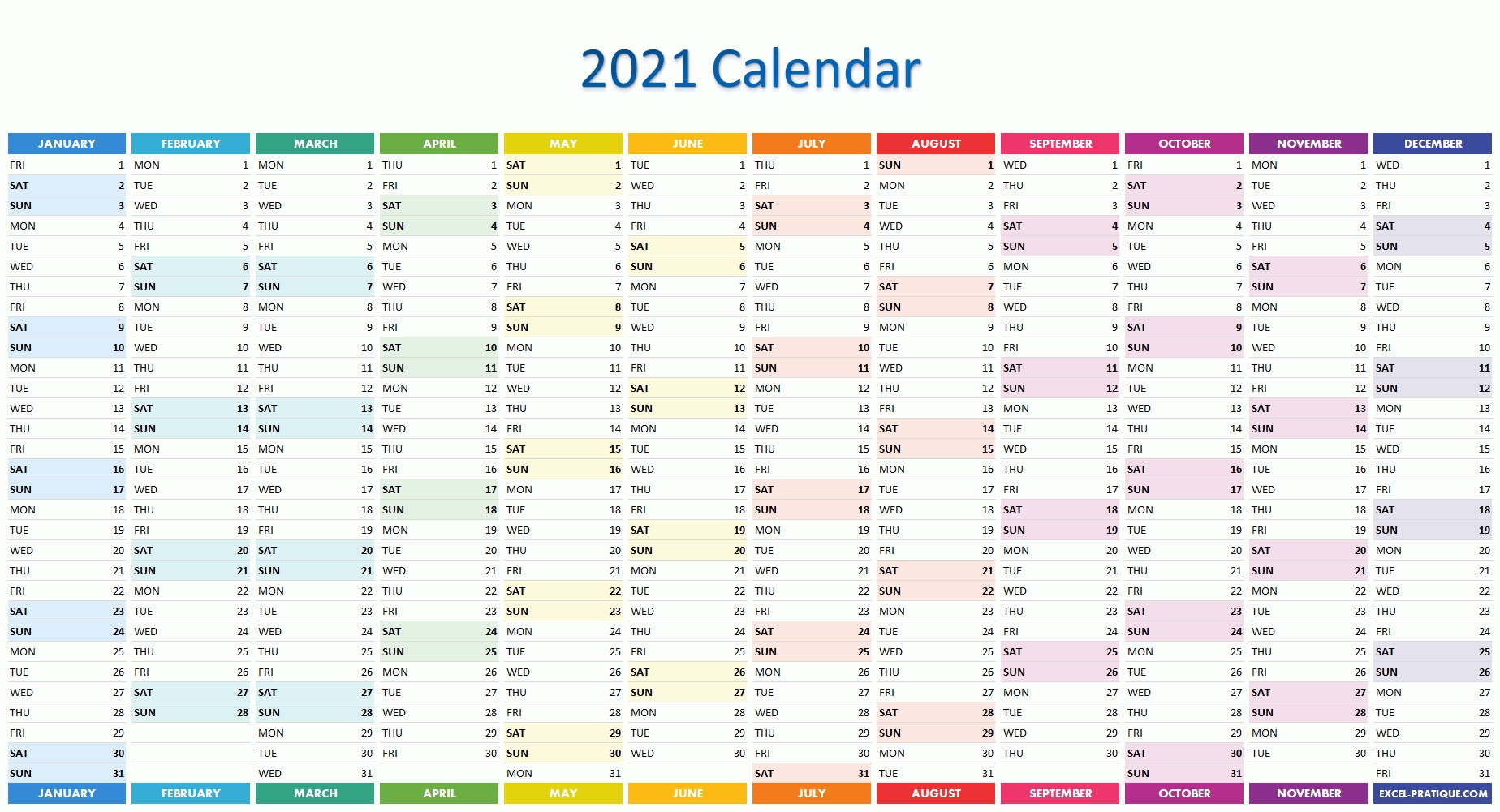 excel latest version 2021