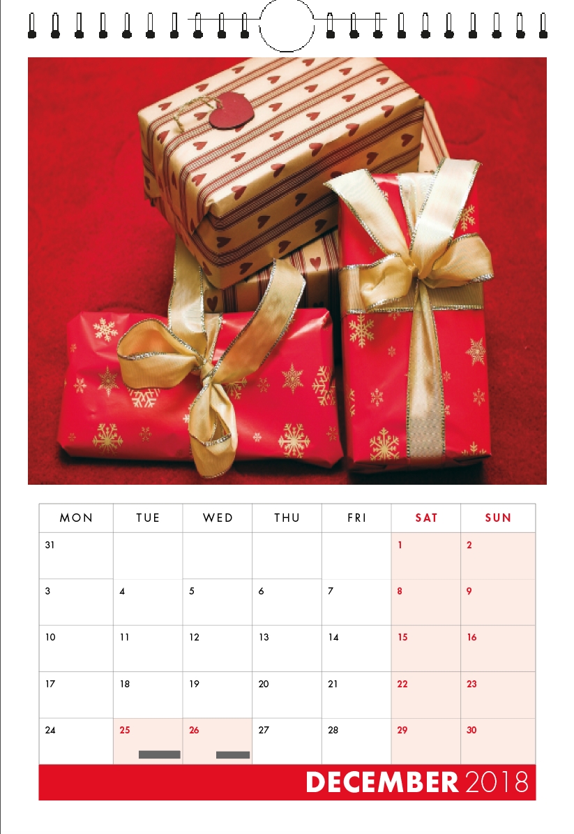 2021 Personalised Calendar Printing | Charity Photo Calendar
