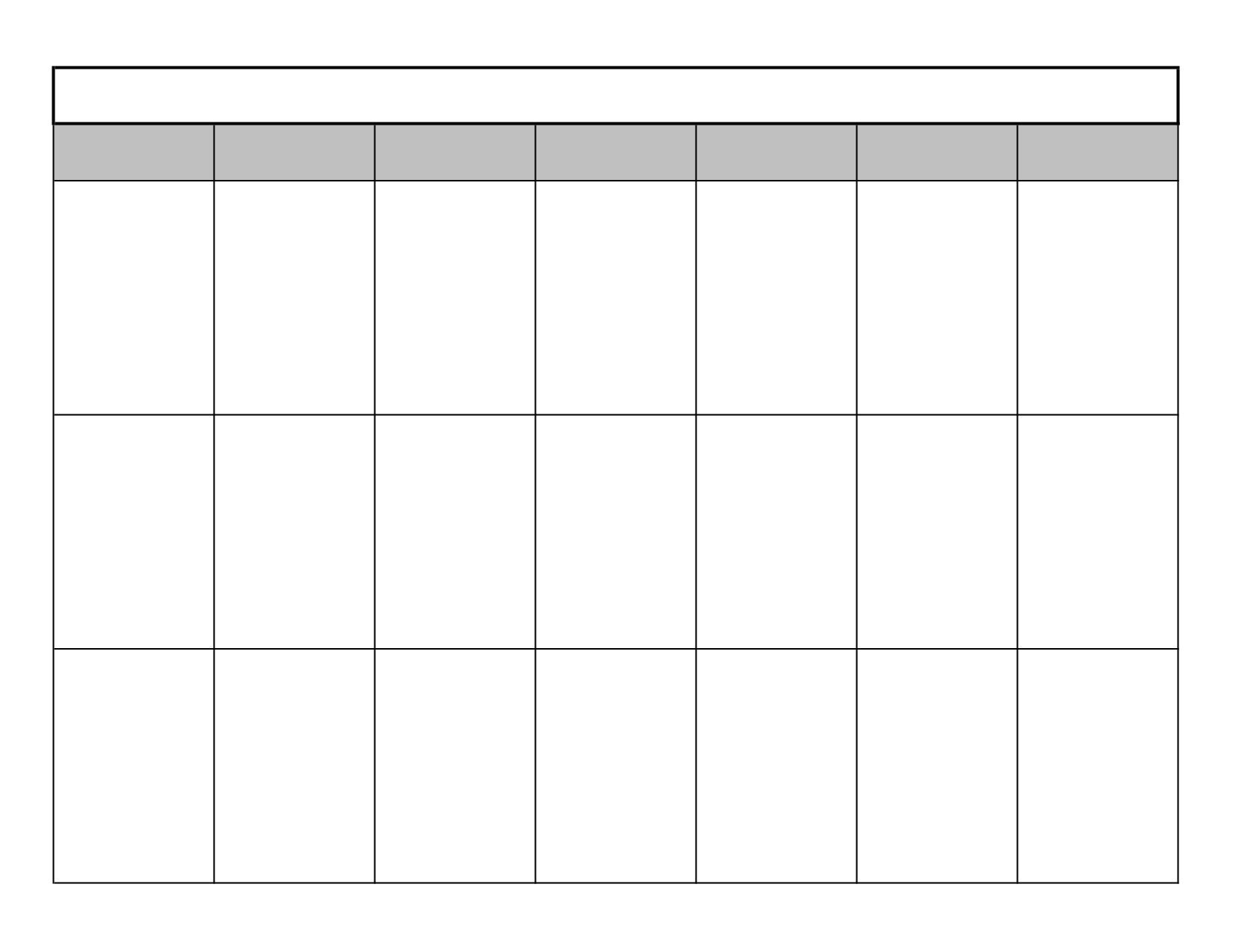 3 Week Calendar Grude Interpretomics Co Make It | Blank