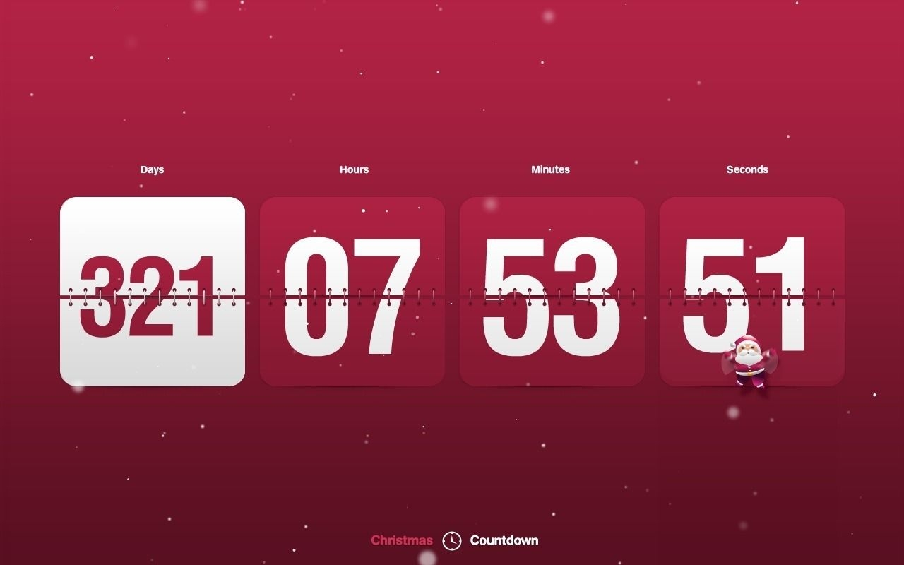 countdown timer live wallpaper for android