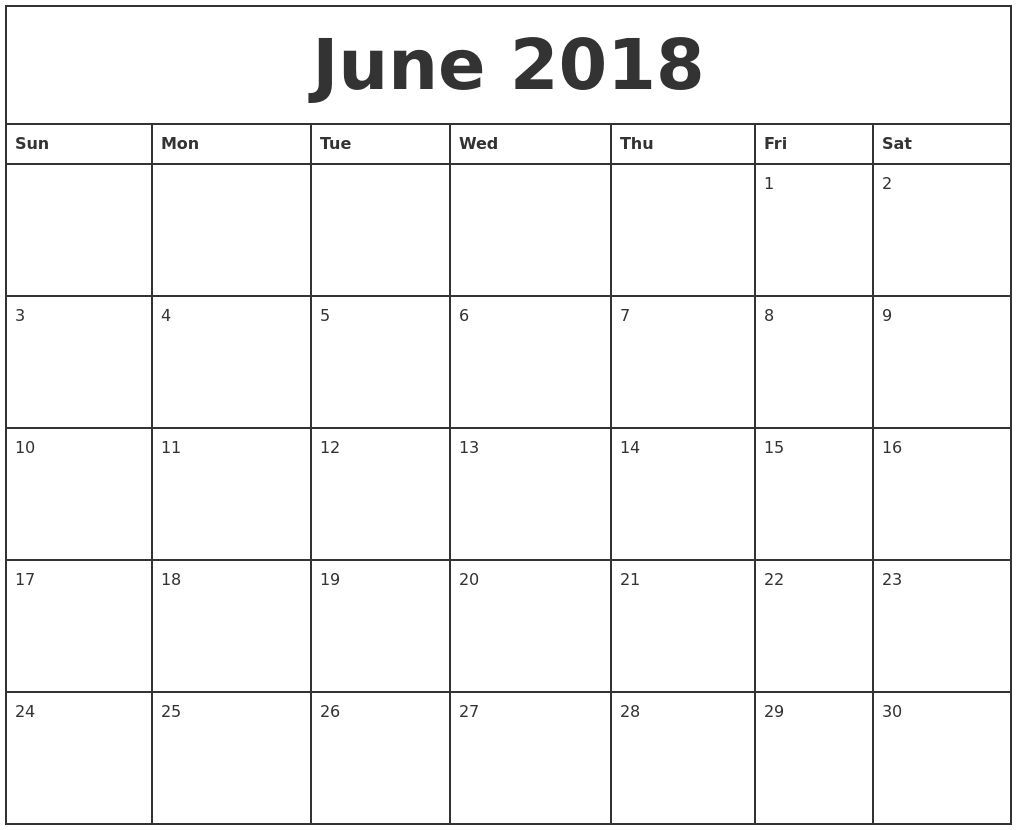 4×6 Blank Monthly Calendar Template | Blank Calendar
