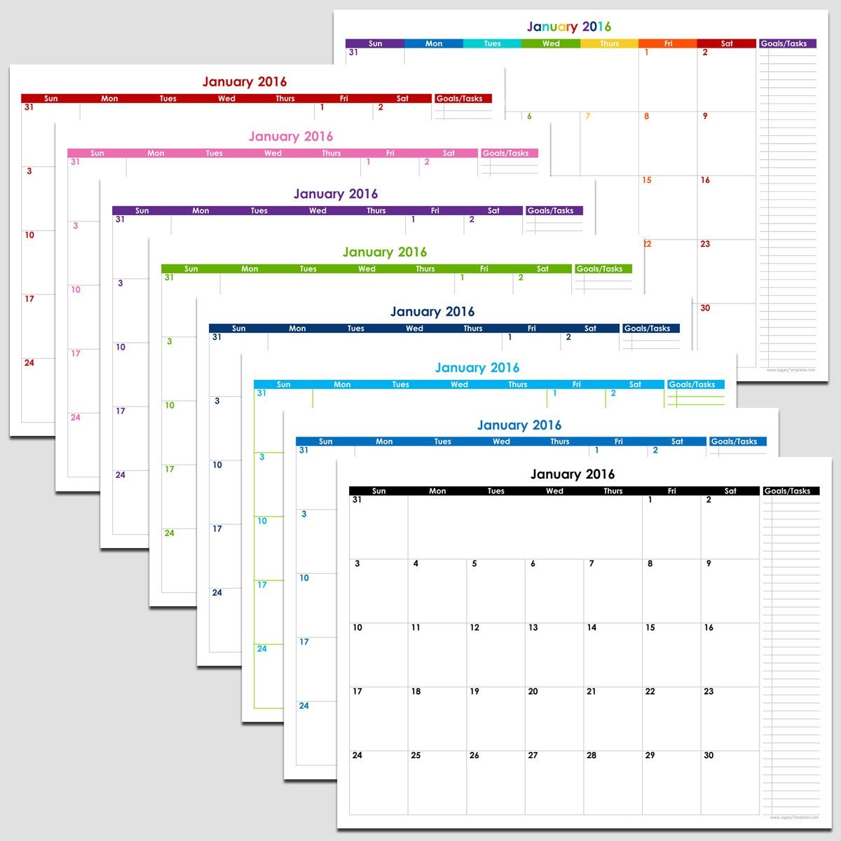 5 X 8 Monthly Calendar Template | Sample Customer Service Resume