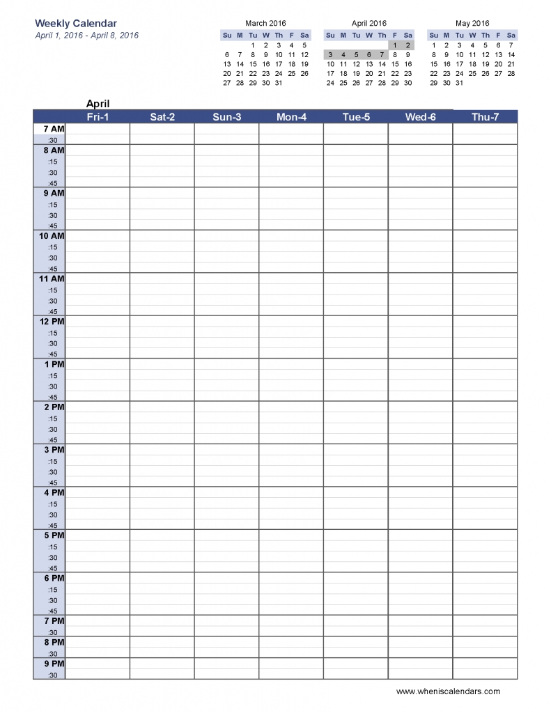 6 Week Blank Schedule Printable Example Calendar Printable