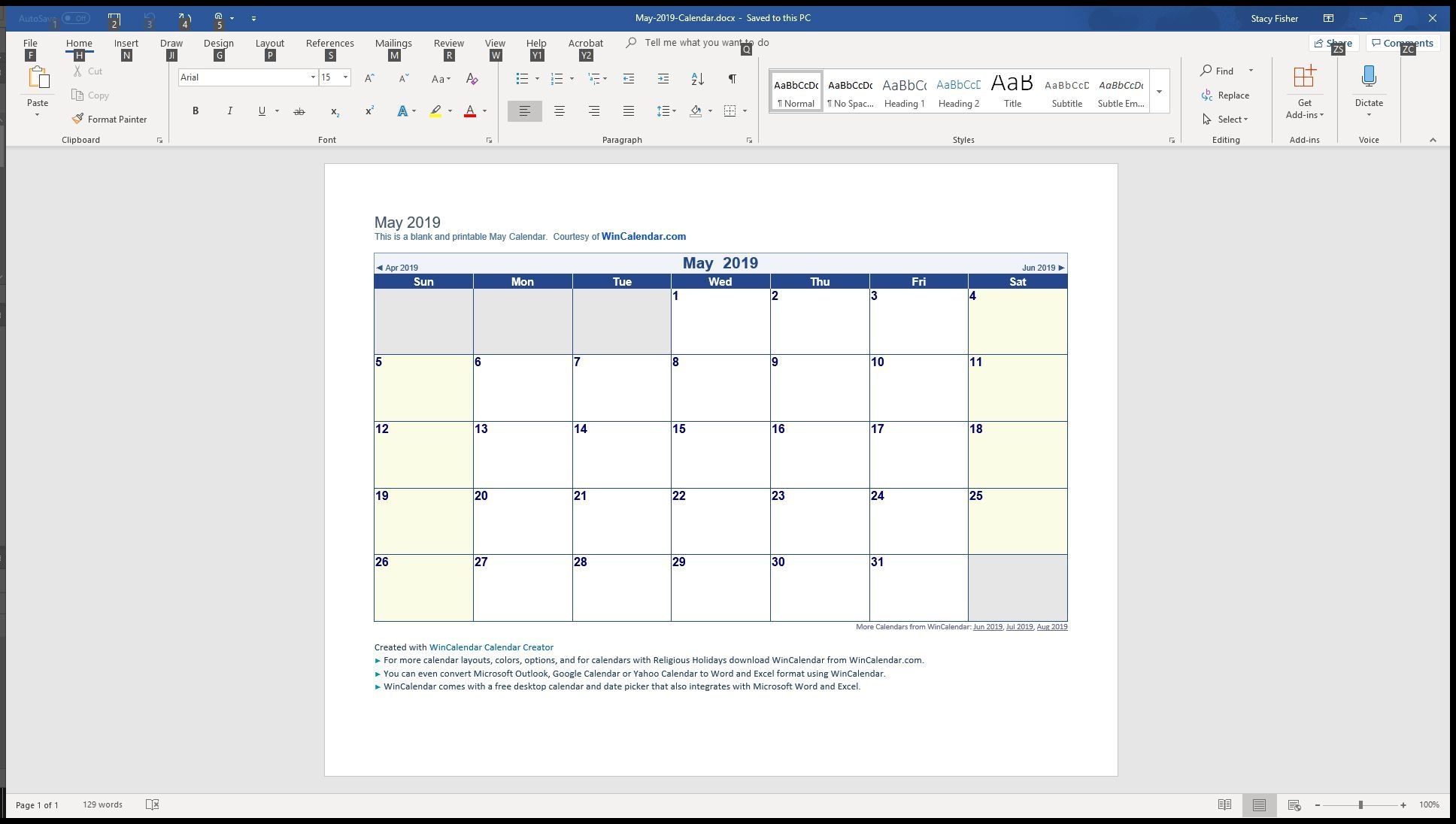 7 top place to find free calendar templates for word