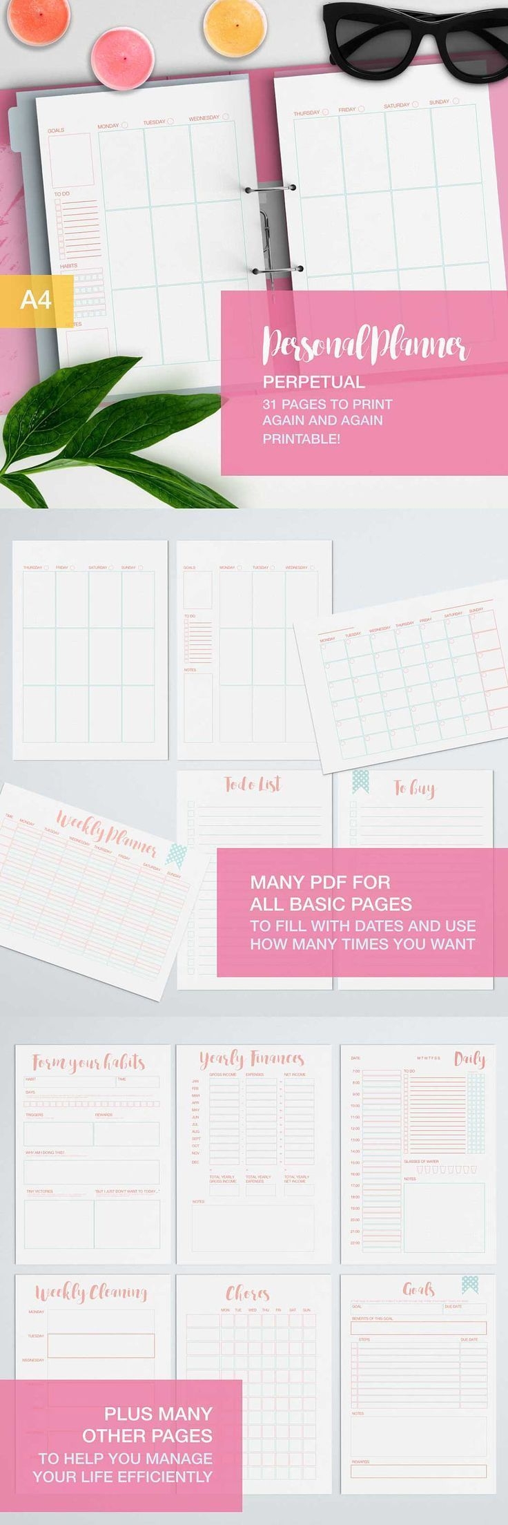 a new, completely reworked personal planner that now focuses