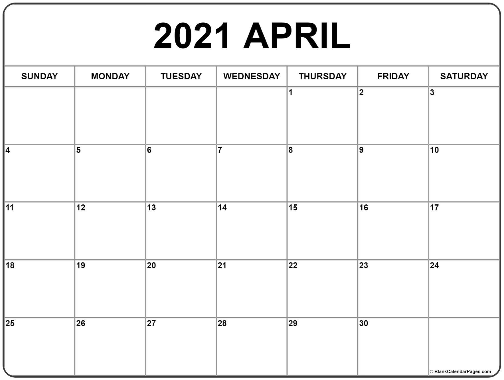 april 2021 calendar | free printable monthly calendars