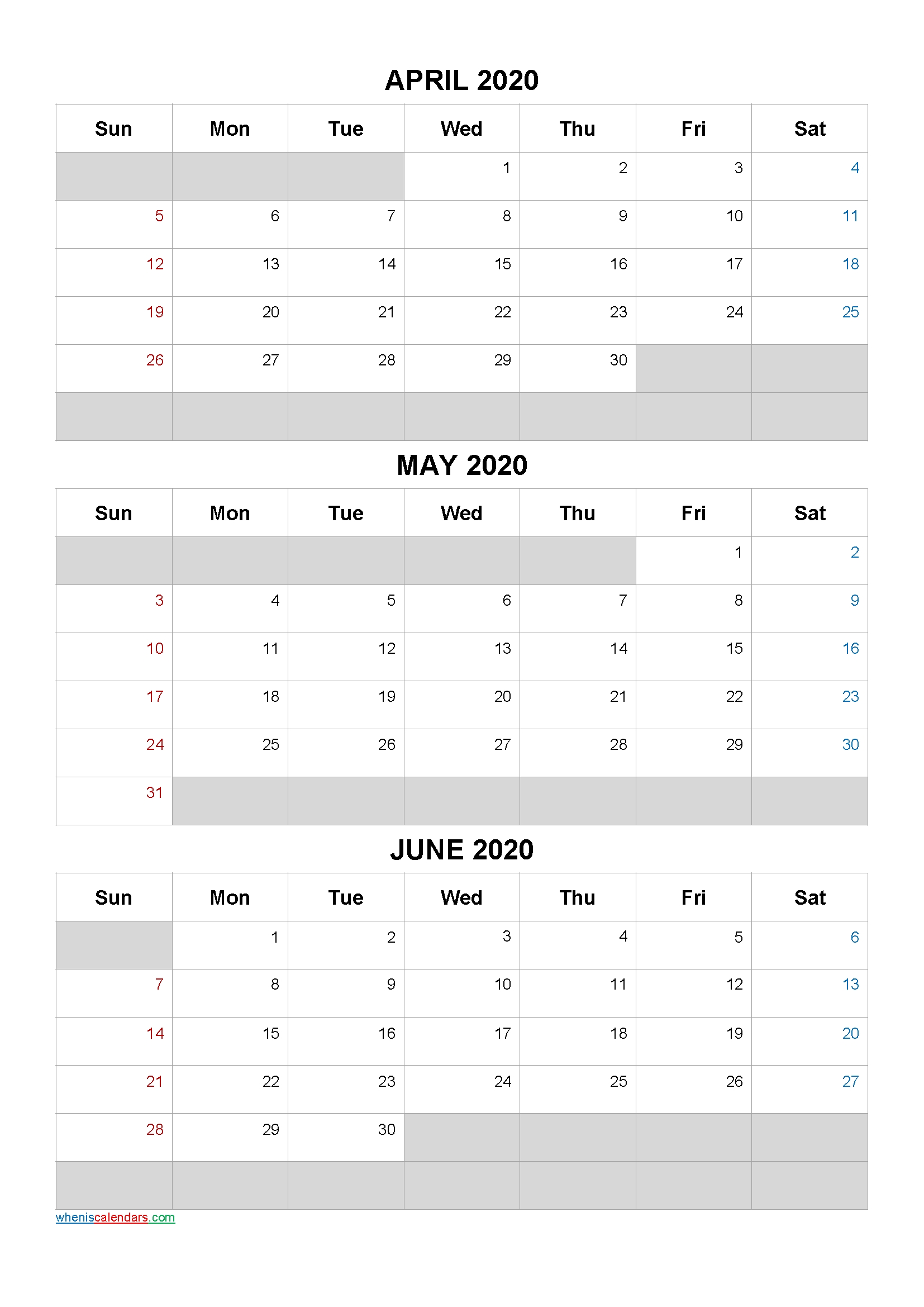 April May June 2021 Free Printable 3 Month Calendar 21ar5