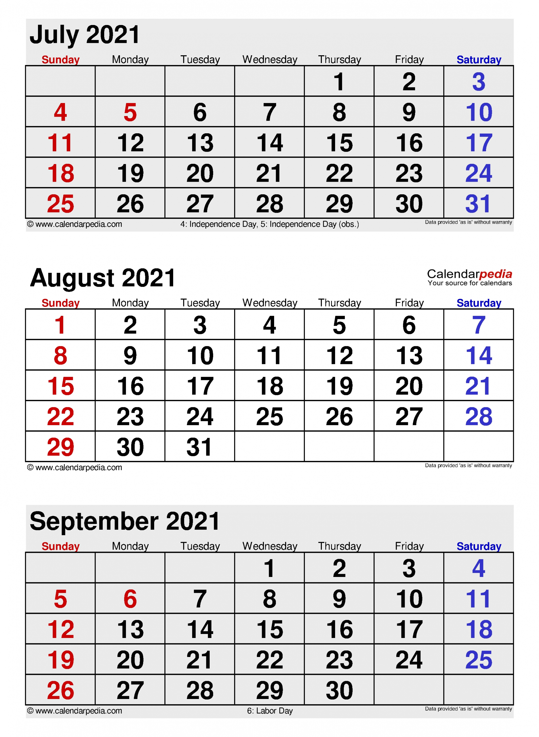 august 2021 calendar | templates for word, excel and pdf
