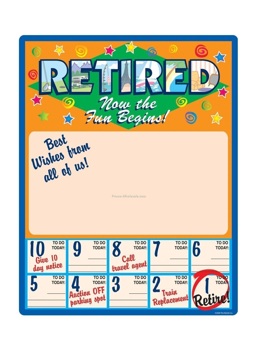 Awesome Countdown To Retirement Calendar Printable | Free