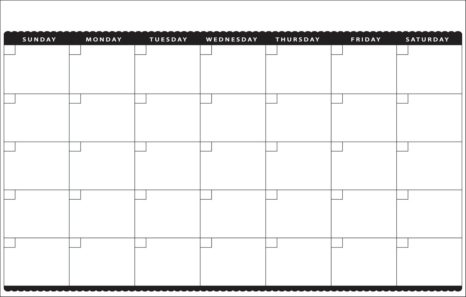 awesome month at a glance calendar printable | free