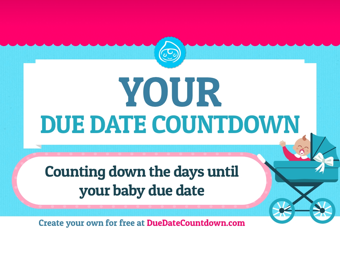 Baby Due Date Countdown Count Down The Days Of Your Pregnancy