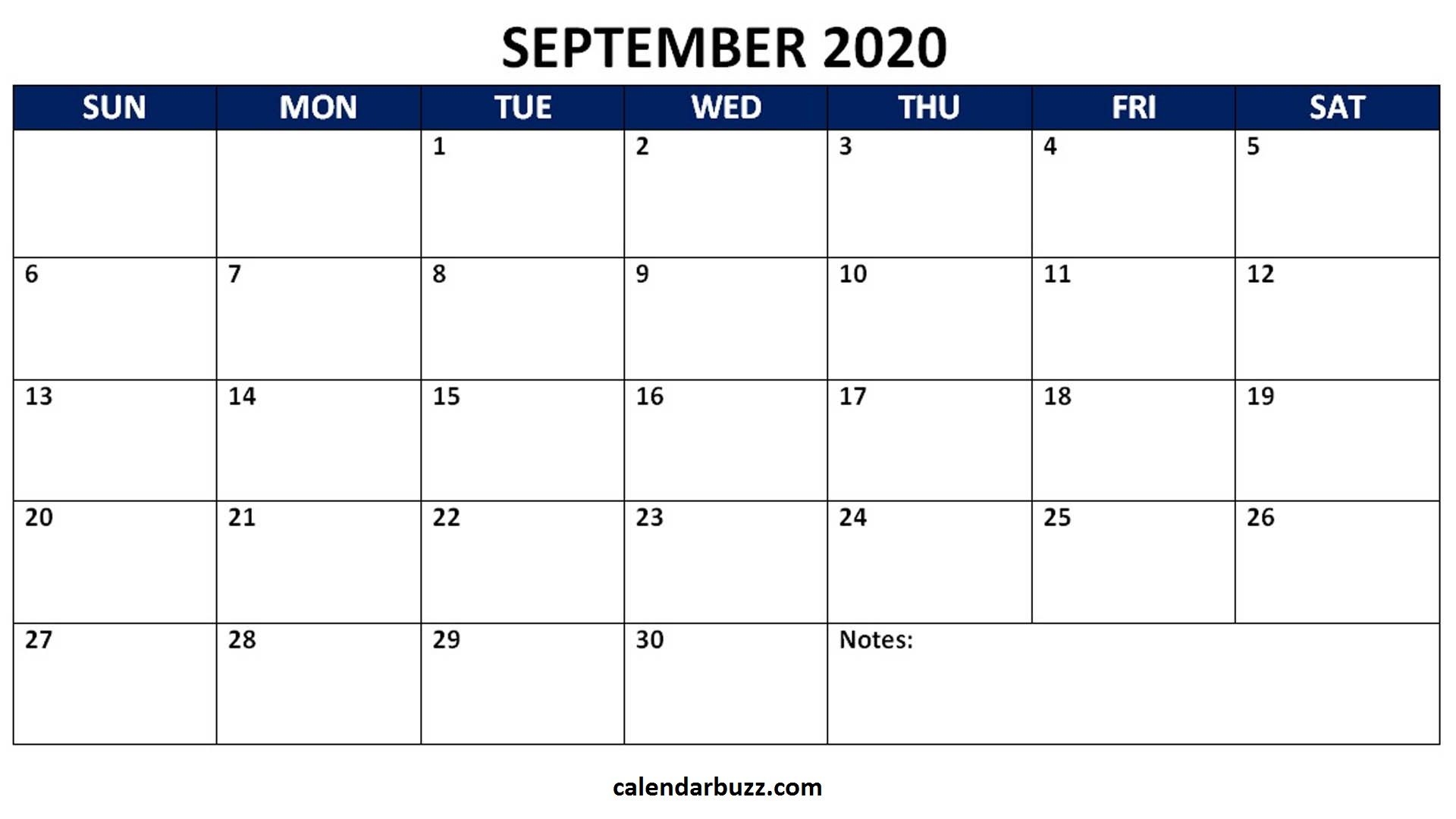 blank 2020 calendar printable monthly word templates