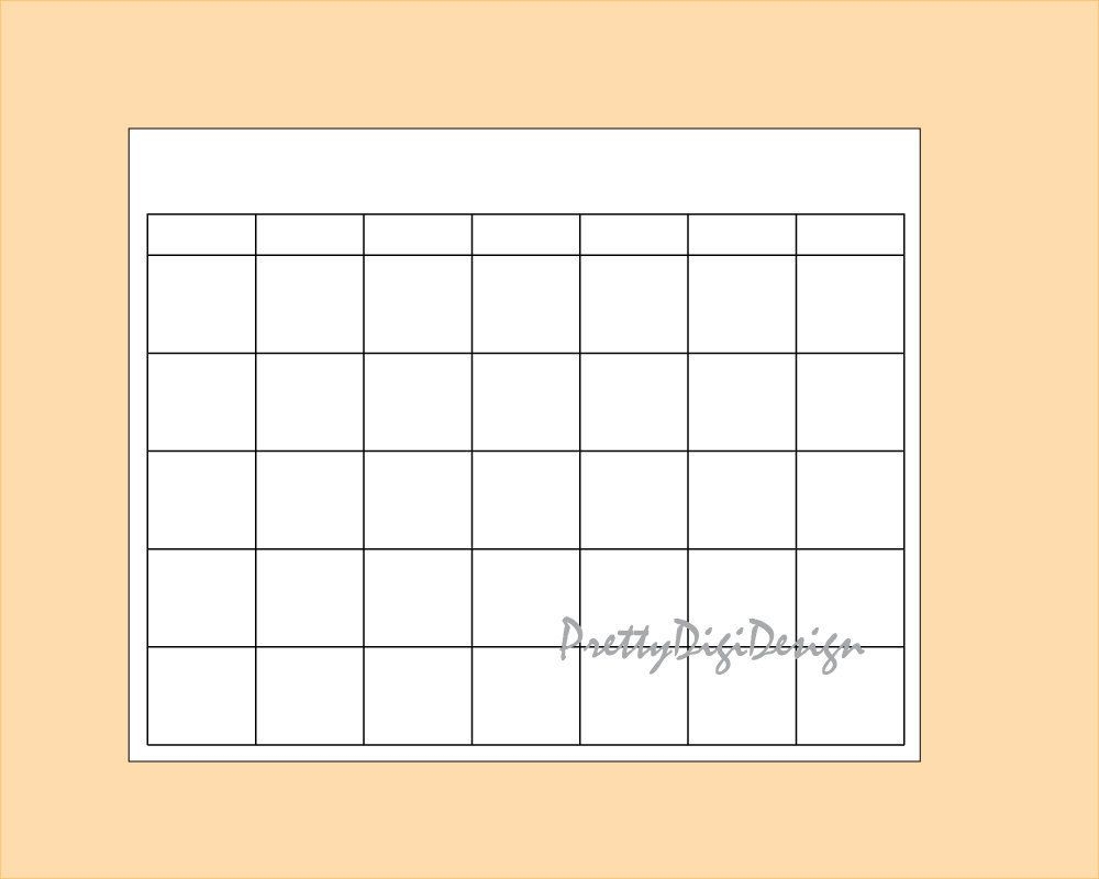 8x10 Printable Monthly Calendar Example Calendar Prin - vrogue.co