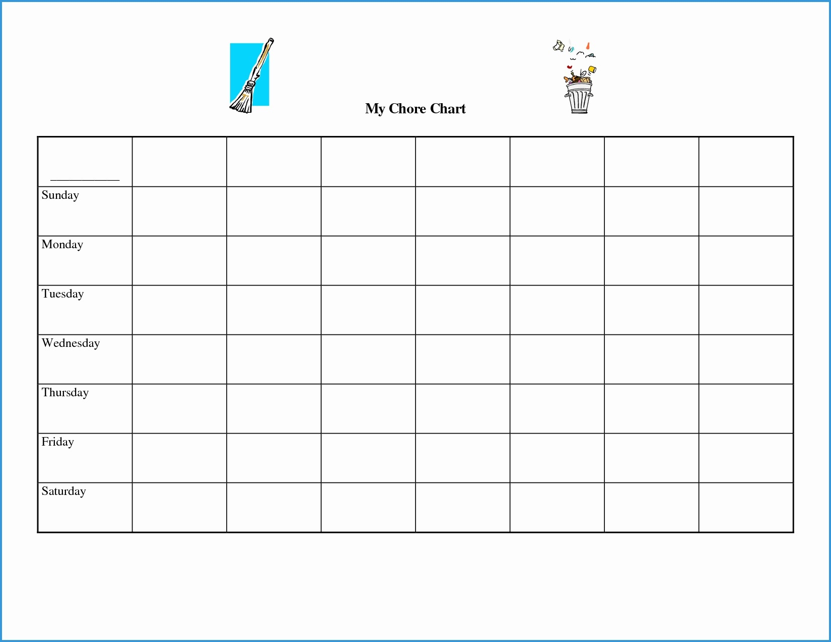 blank spreadsheet excel to print printout printable