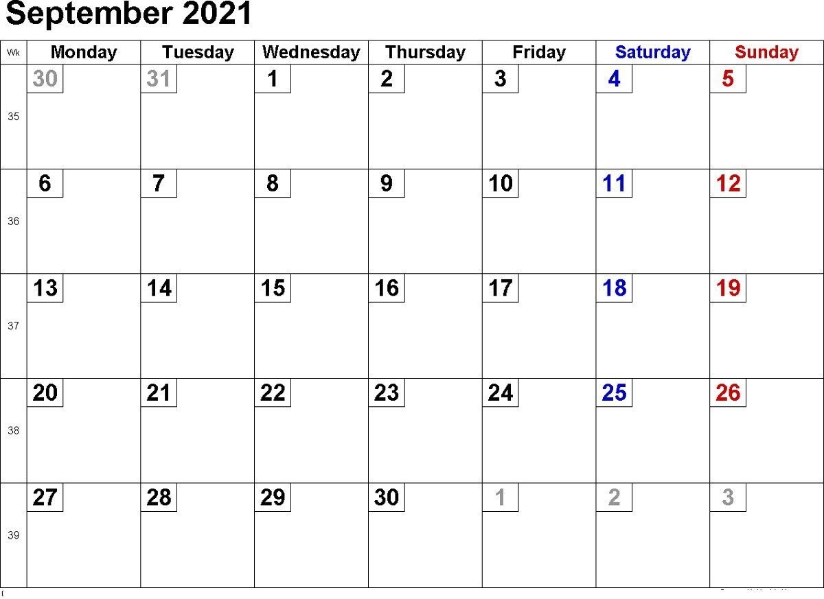Calendar 2021 Printable Word Simple In 2020 | Printable