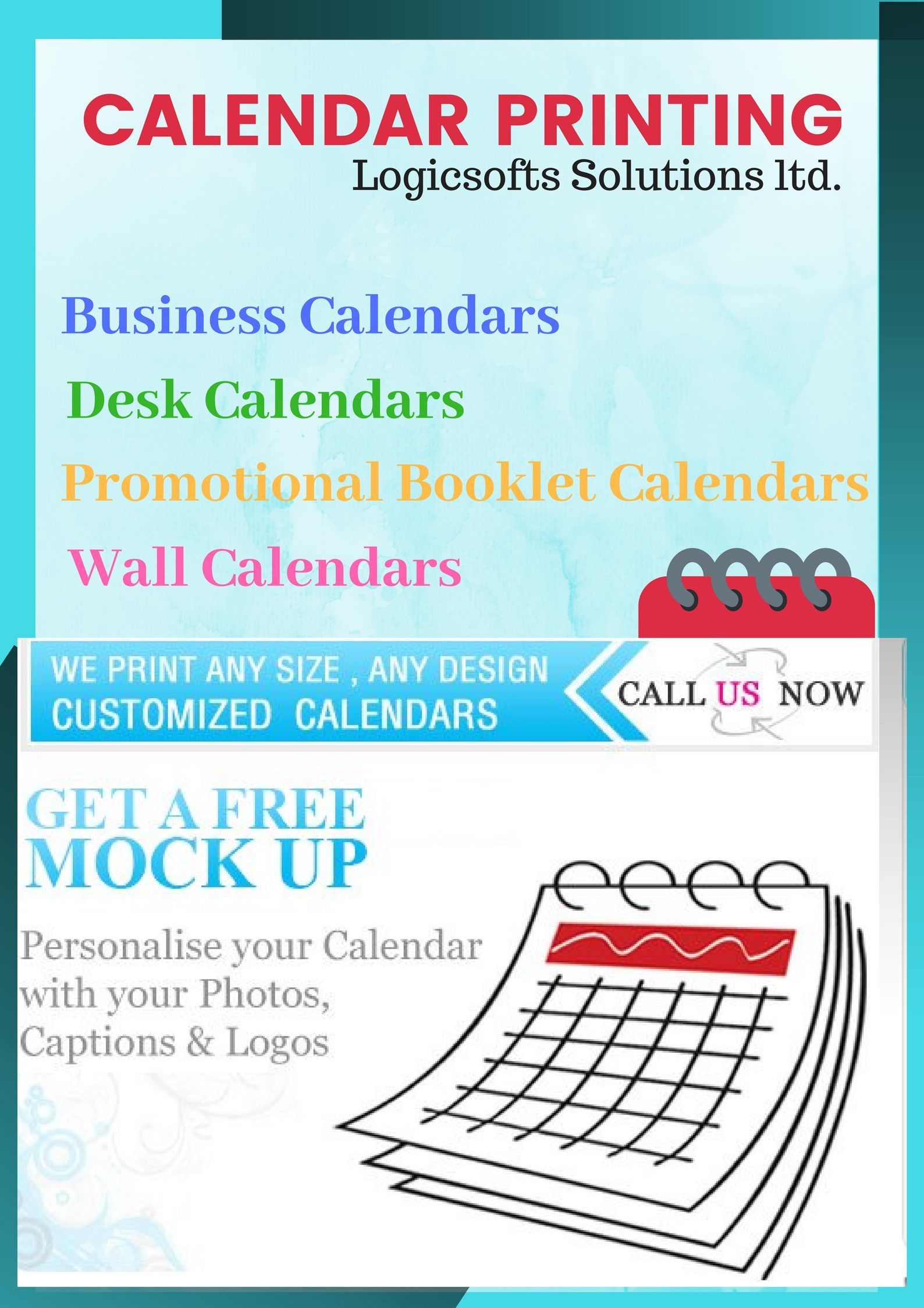 Calendar Printing Offers A Wide Range Of Designs And