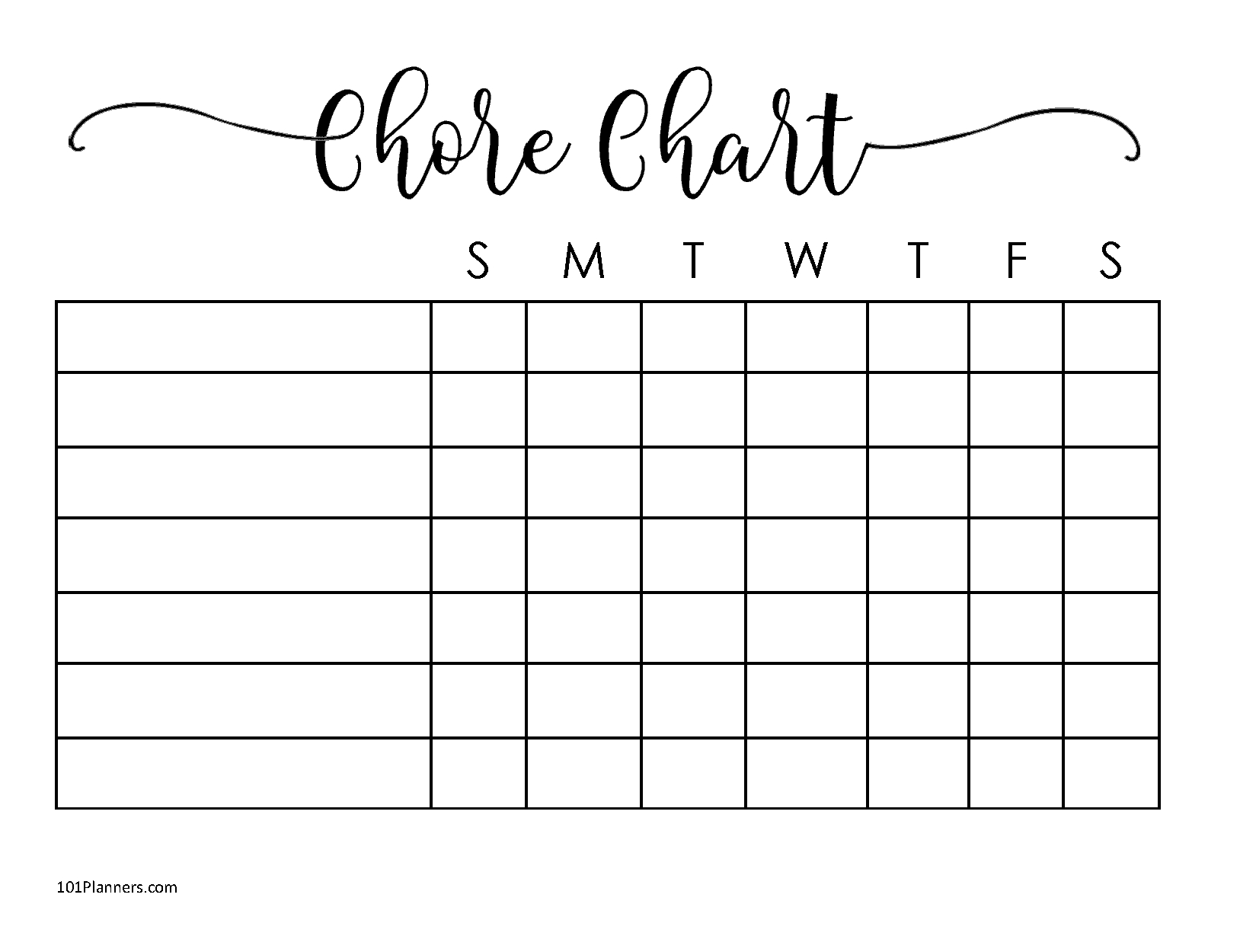 chore chart