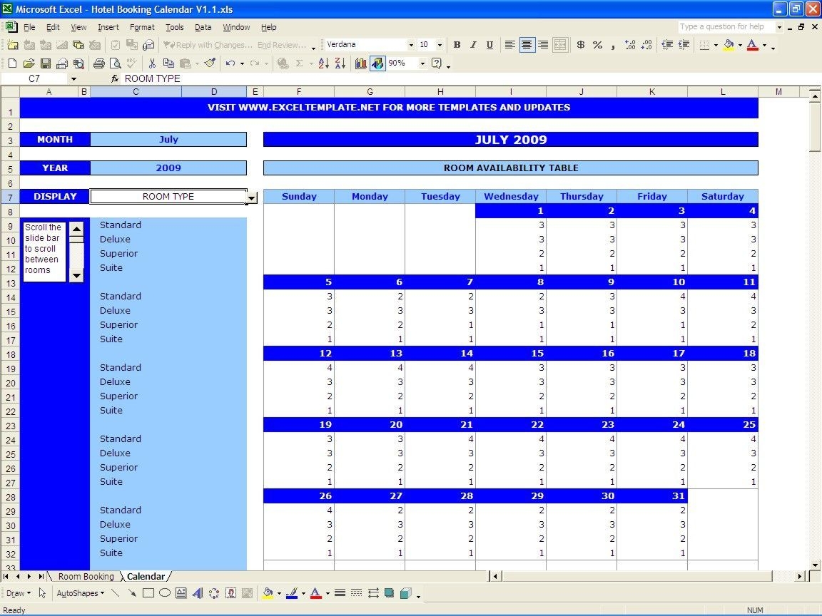 Free Printable Reservation Schedule Template Example Calendar Printable