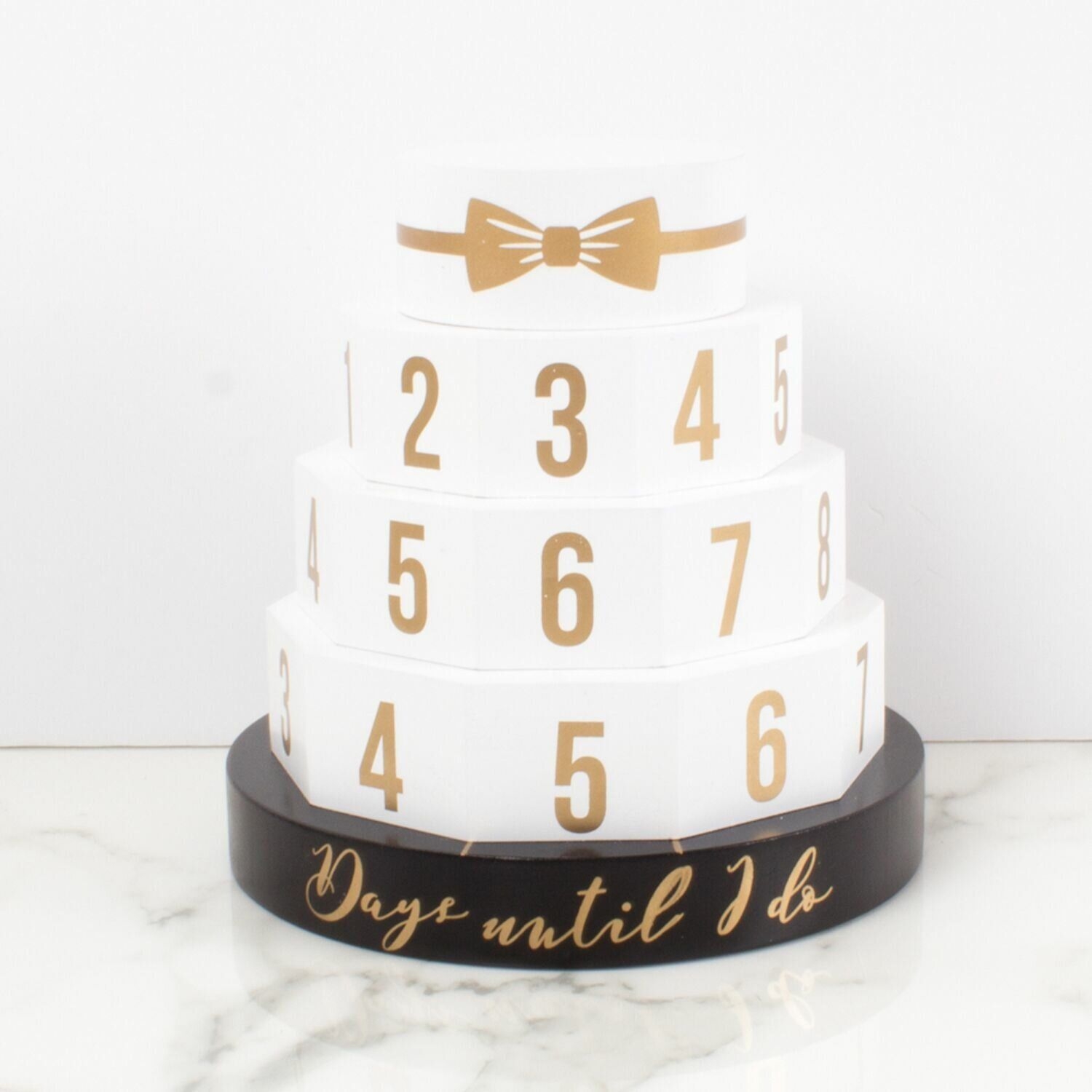 Countdown Calendar Cake Topper