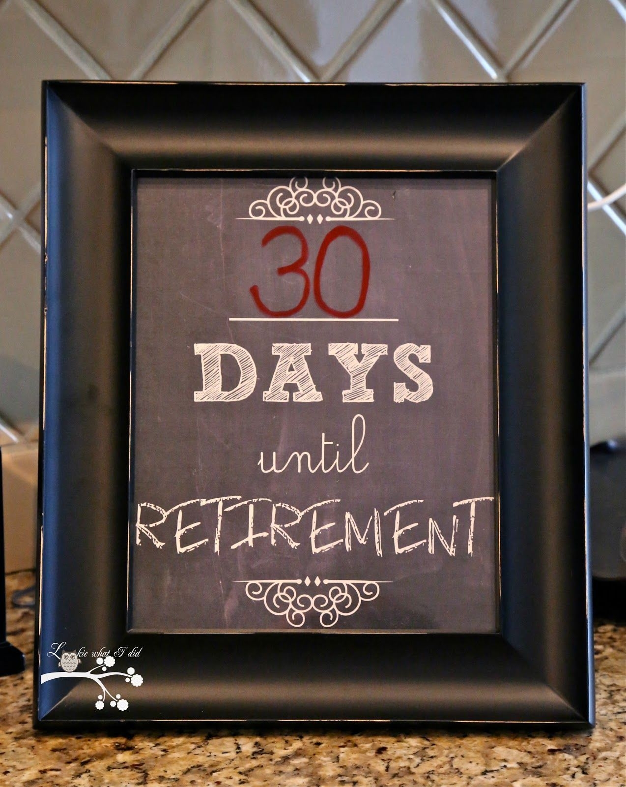 120 Days To Retirement Countdown Calendar Printable Example Calendar