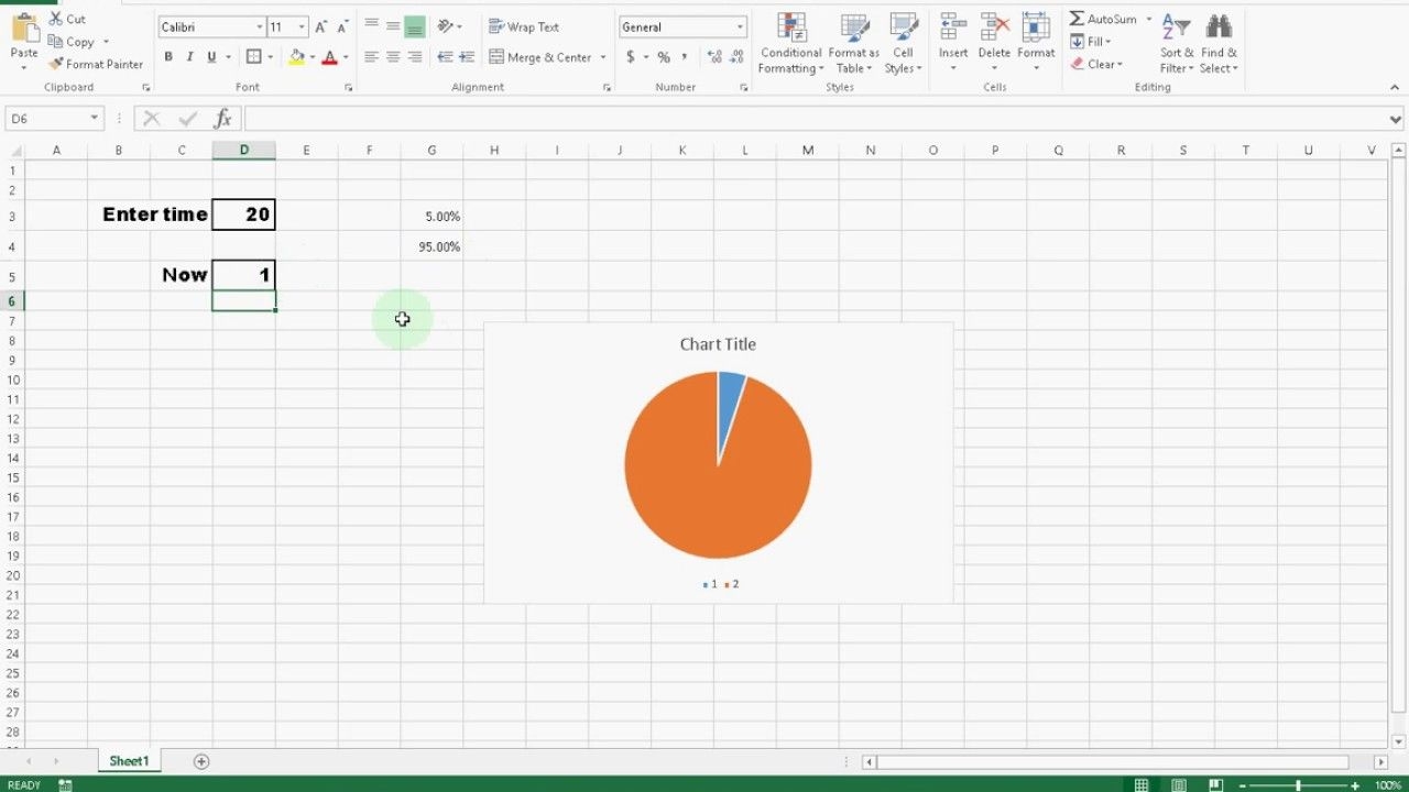 Create A Awesome Countdown Timer Clock In Microsoft Excel #itfriend #diy
