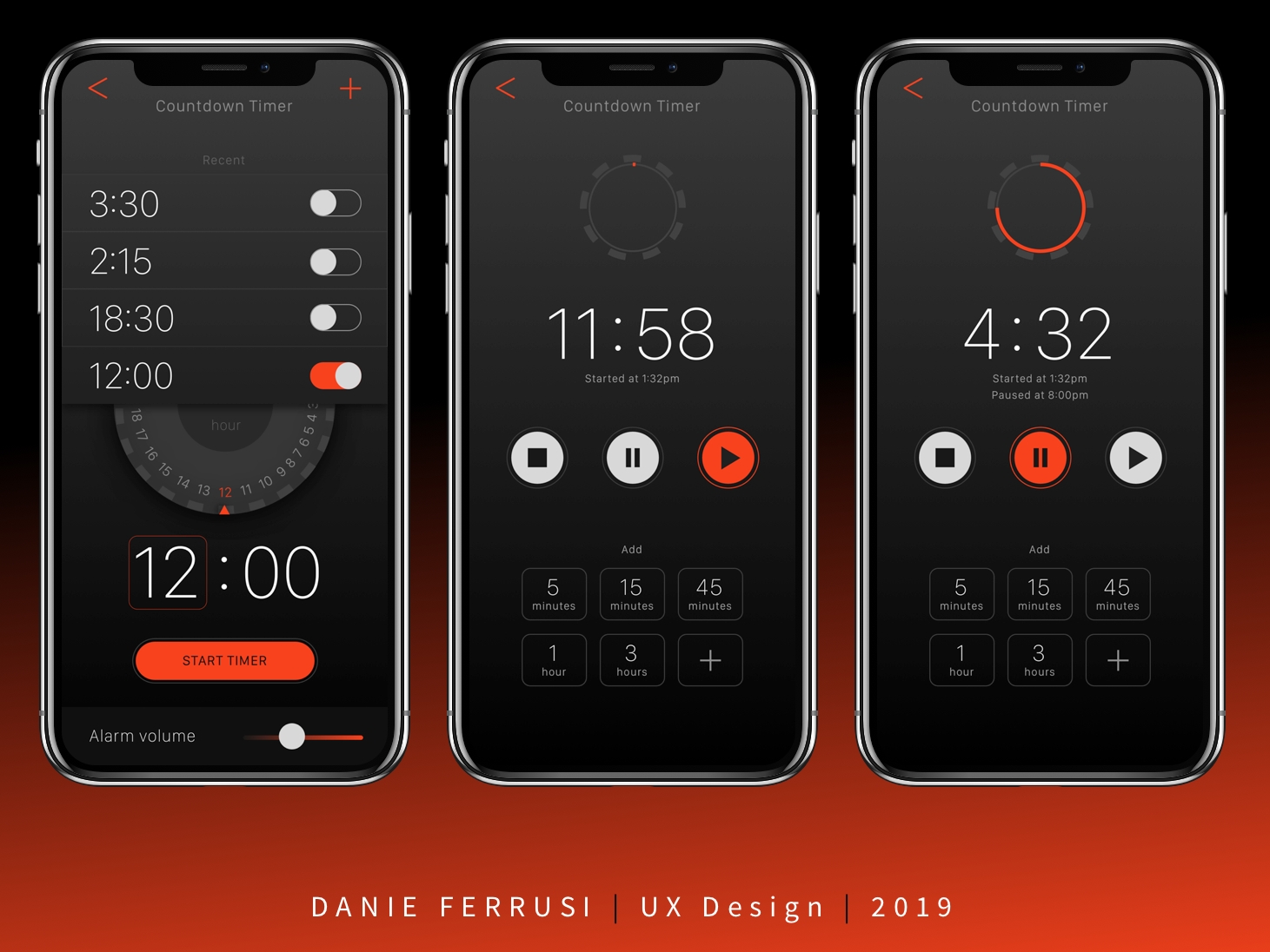 daily ui 014: countdown timerdanie ferrusi on dribbble