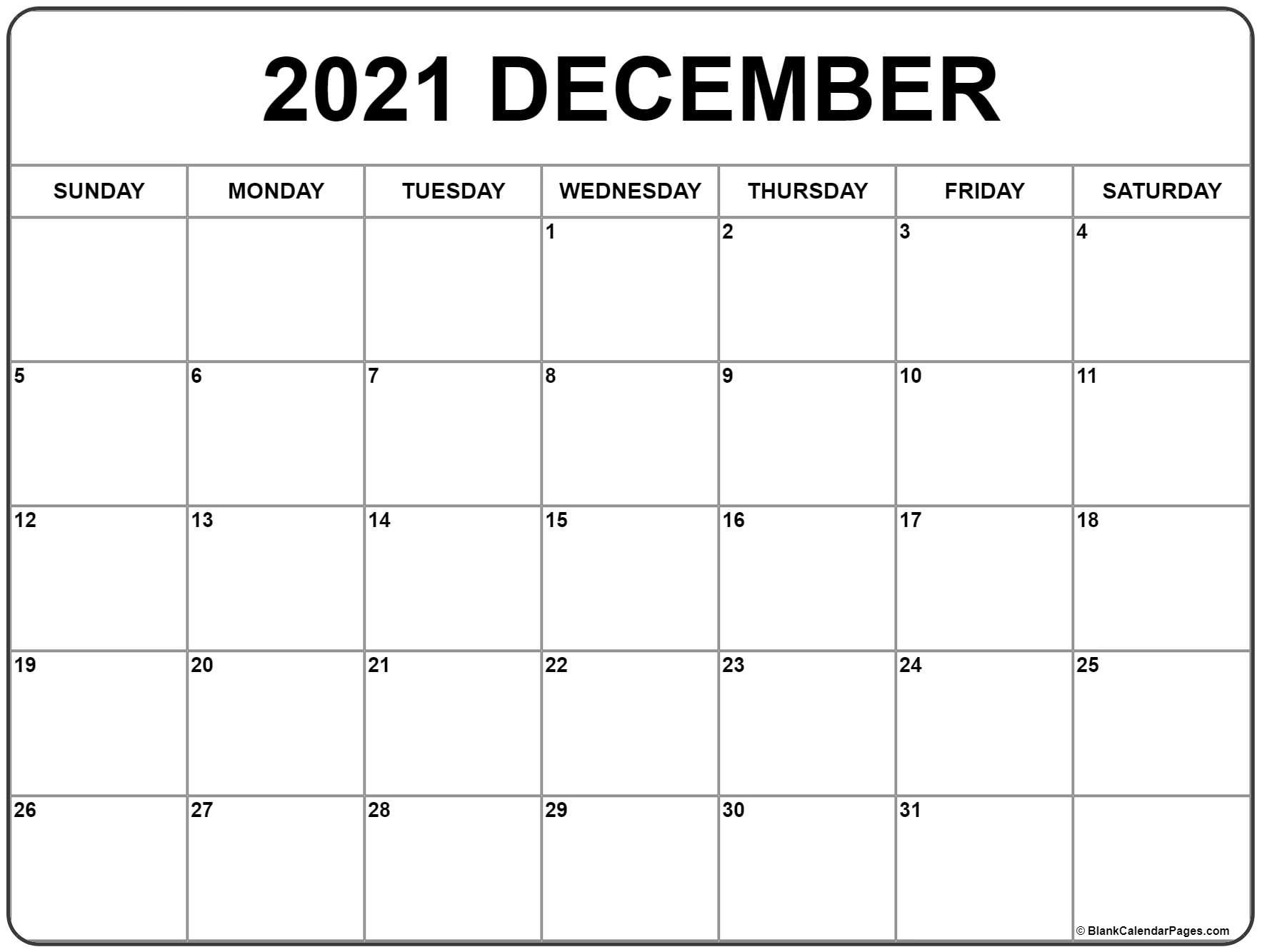 december 2021 calendar | free printable monthly calendars