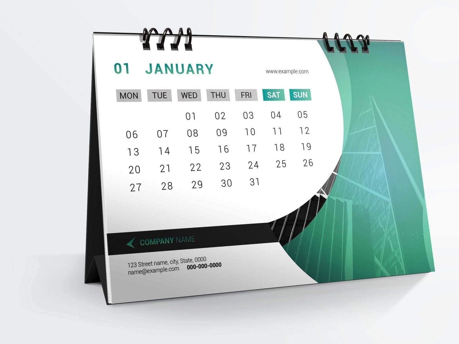 desk calendar template 2020mukhlasur rahman on dribbble