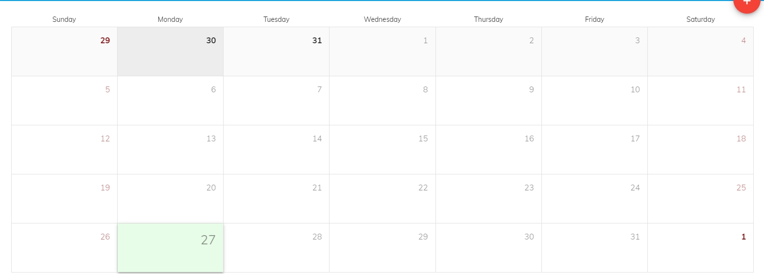 disabling future days using angular mwl calendar month view