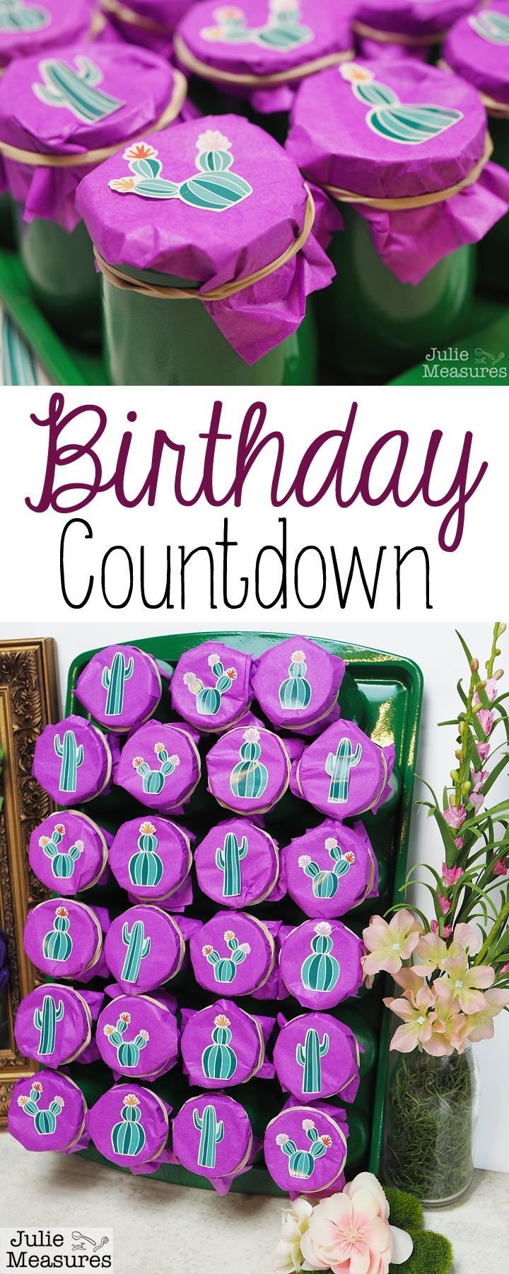 Diy Birthday Countdown Calendar! Birthday Coming Up