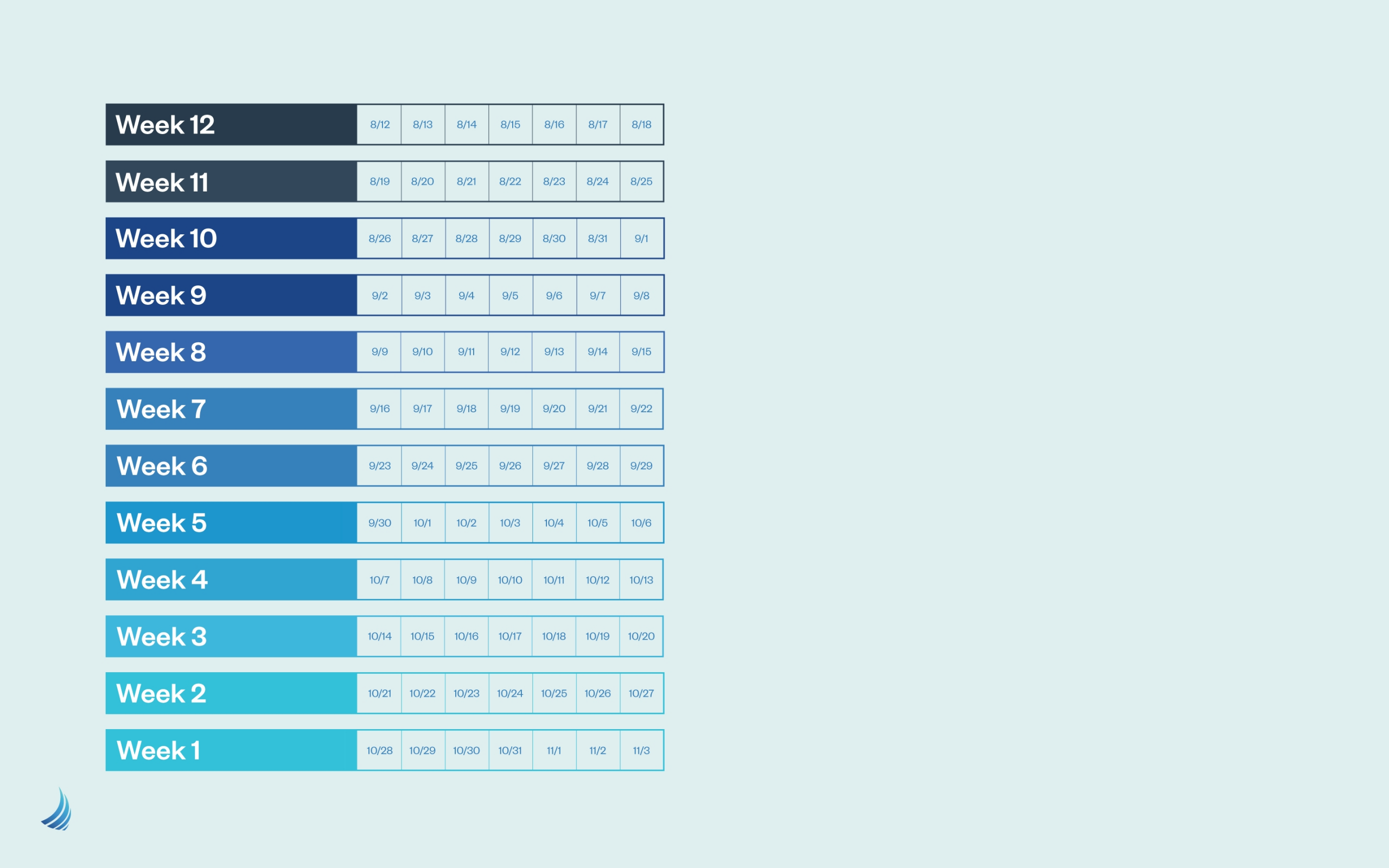 Election Countdown Calendars Rising Tide Interactive