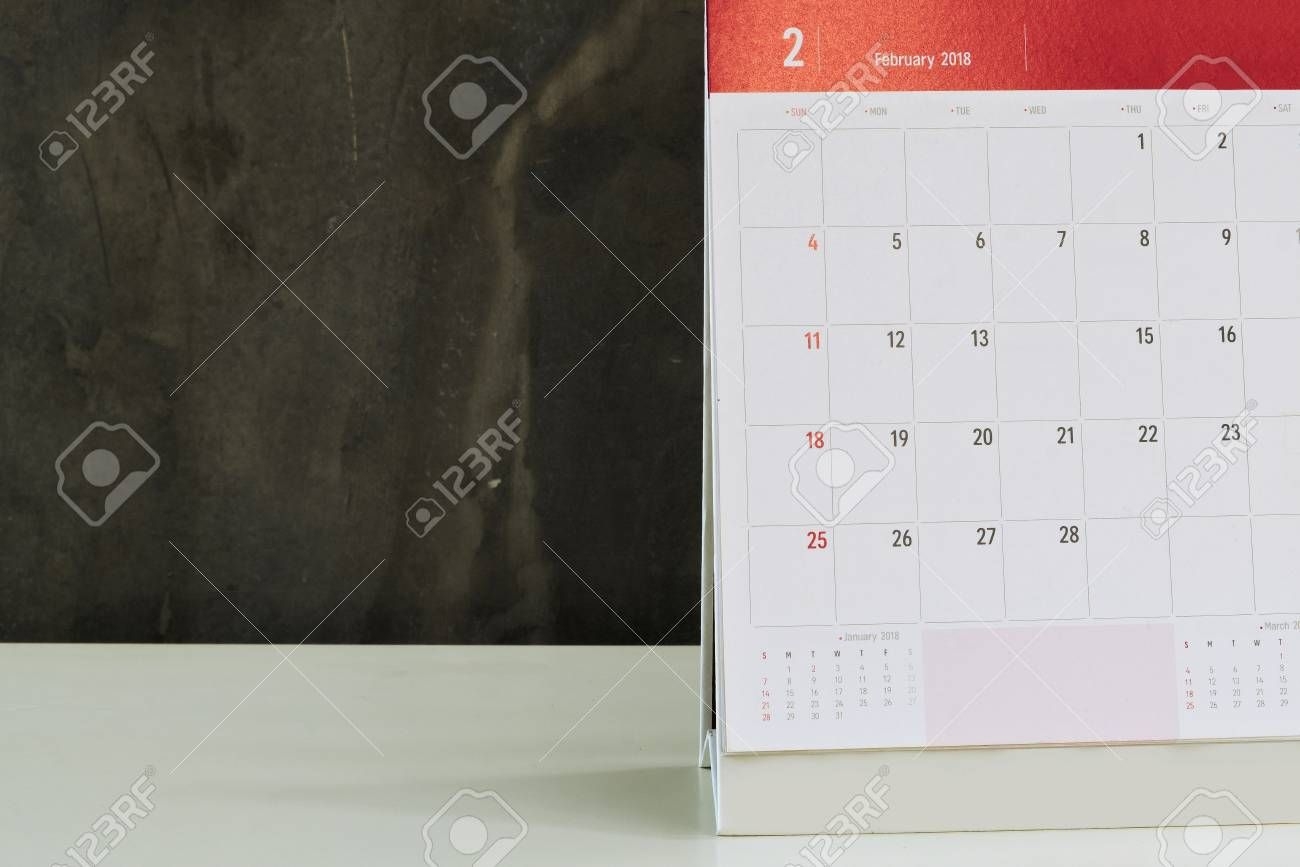 February Calendar With Only 28 Days And No Day 14th, Which Is