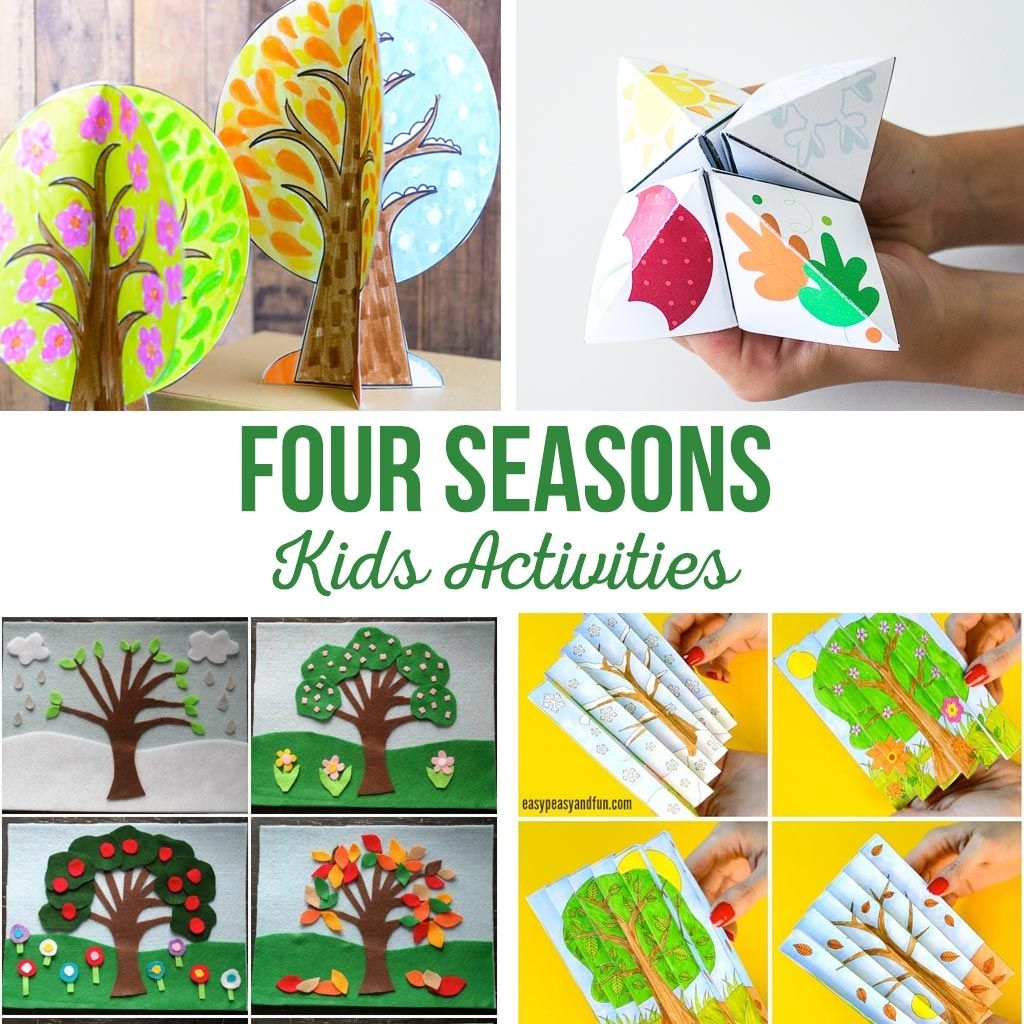 four seasons activities the crafting chicks