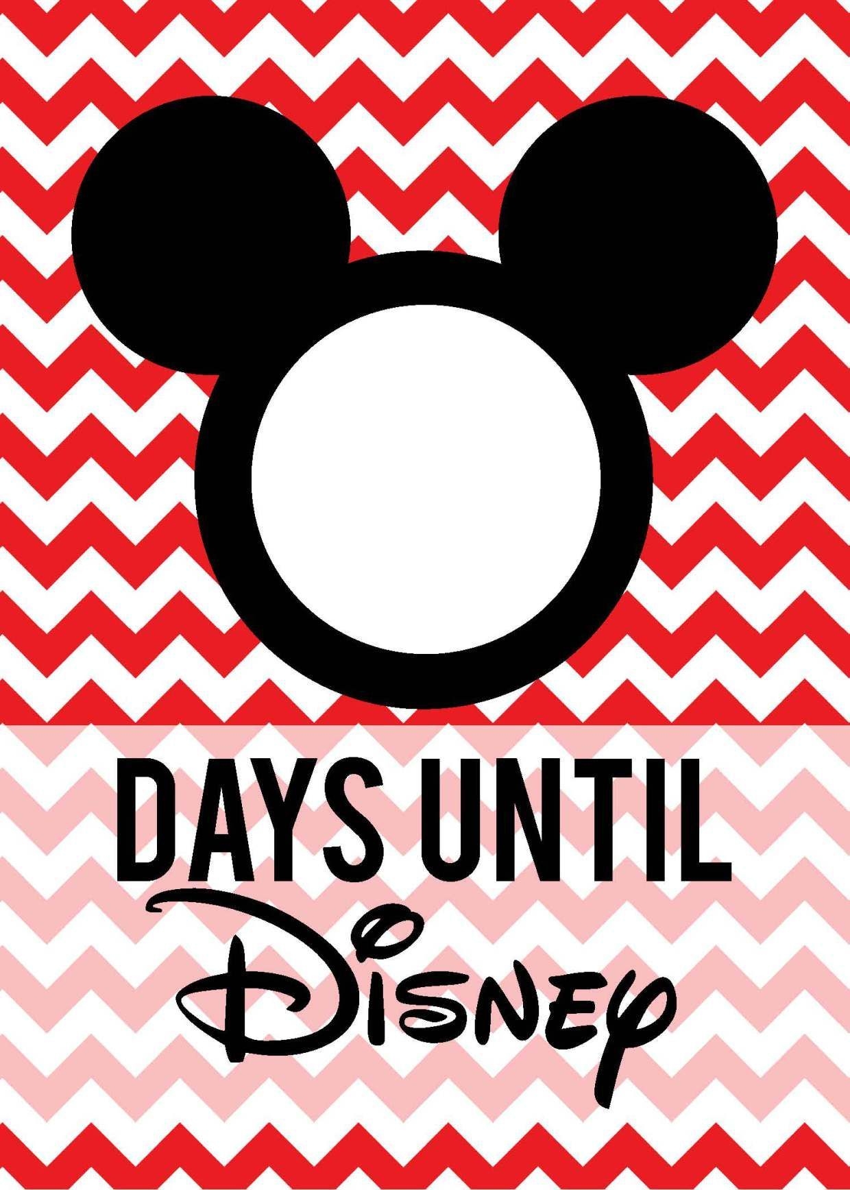 Disney Vacation Countdown Calendar Printable Free Example Calendar 