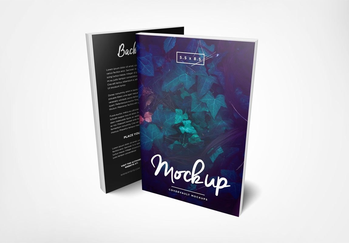 free paperback book mockup 2020 daily mockup