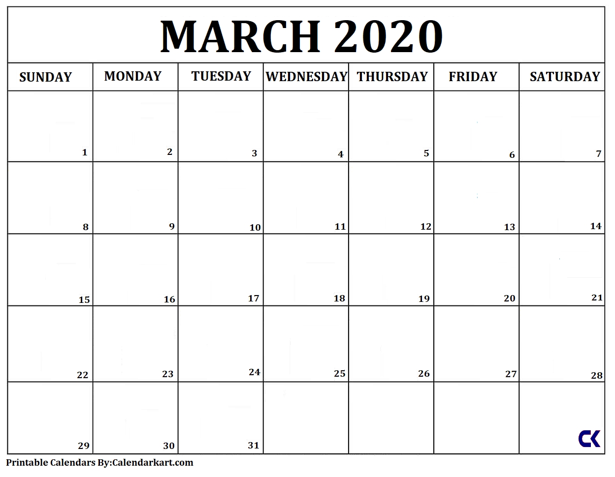 free printable calendar templates 2020 » calendarkart