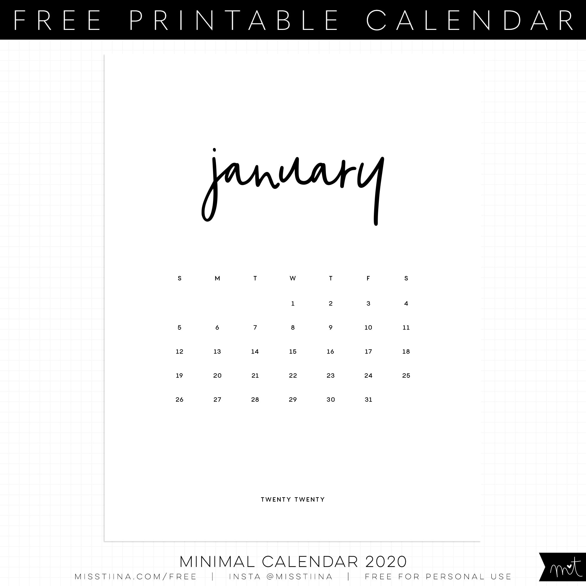 Free Printables | Misstiina