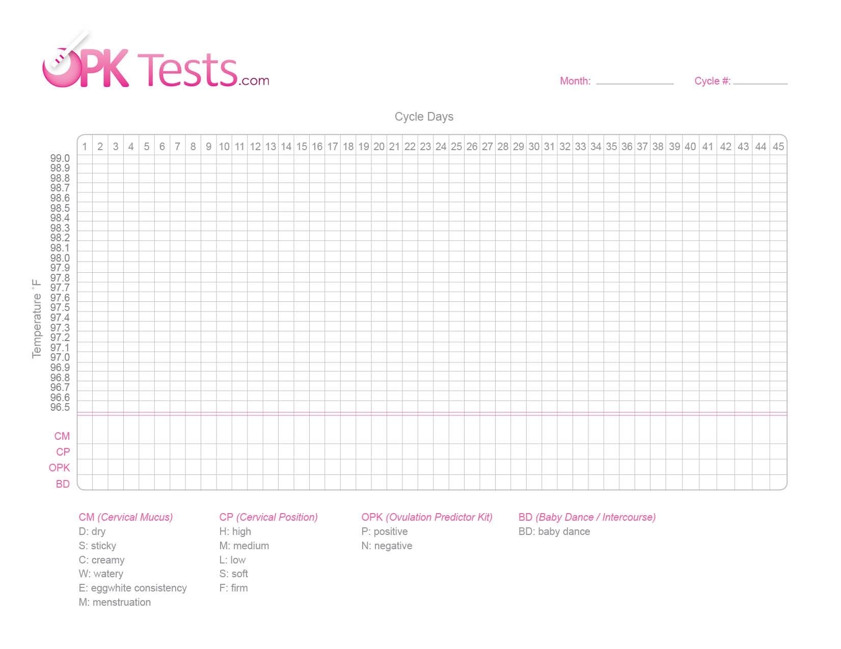 Fresh Ovulation Calendar Printable | Free Printable Calendar