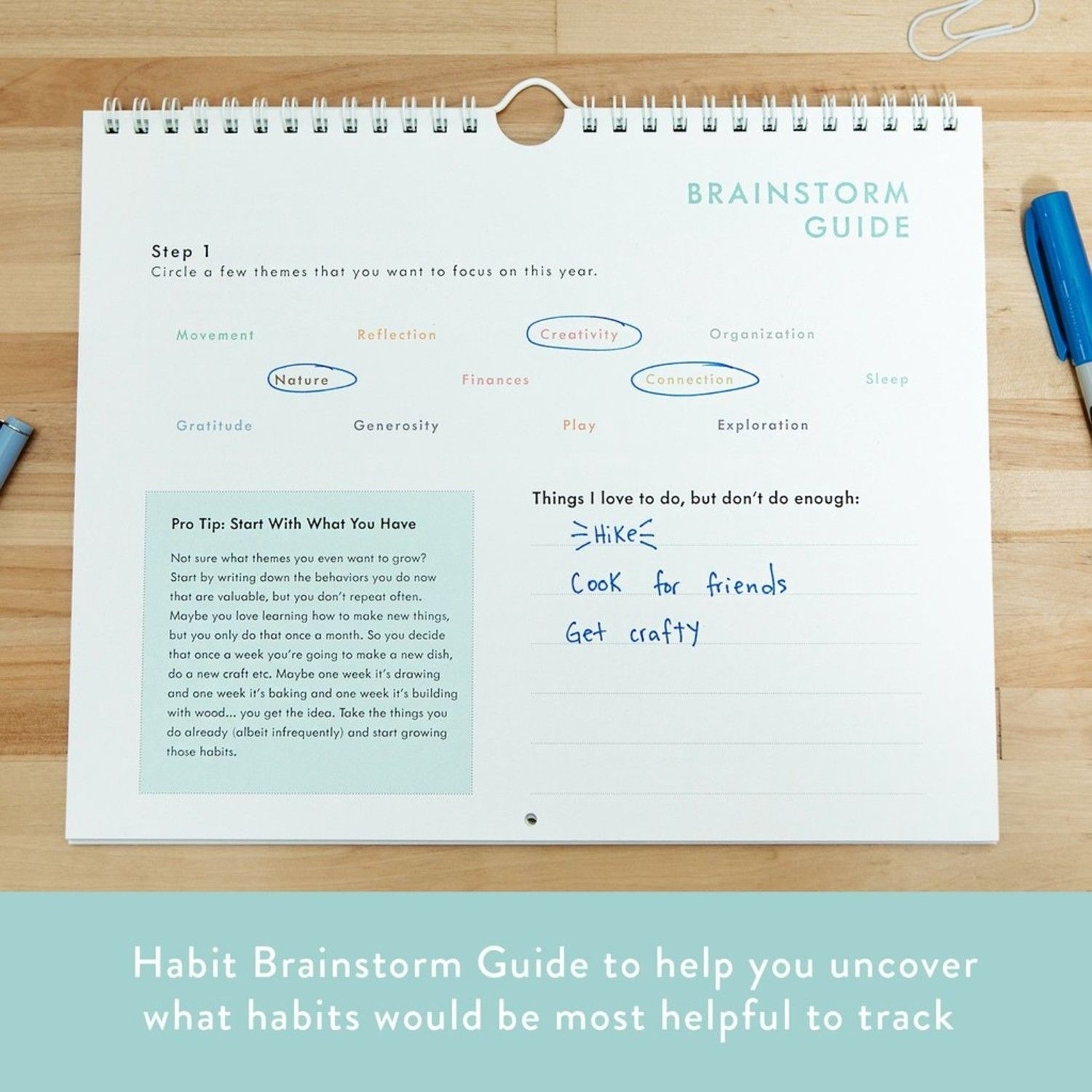 Habit Calendar & To Do List Planner | Illustrated Monthly