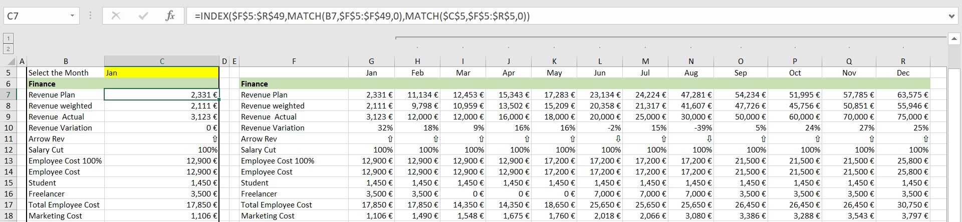 how to create an app from a monthly excel report – open as