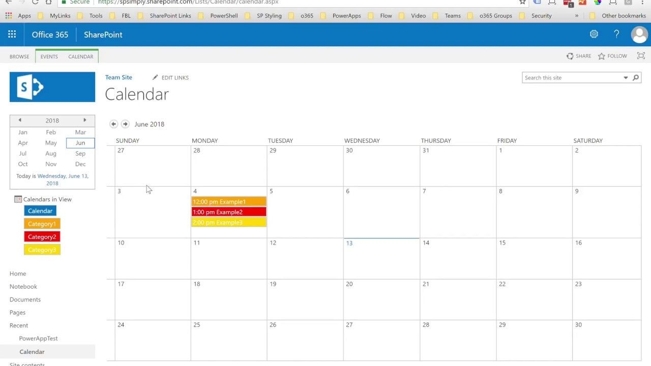 how to customize sharepoint calendar colors