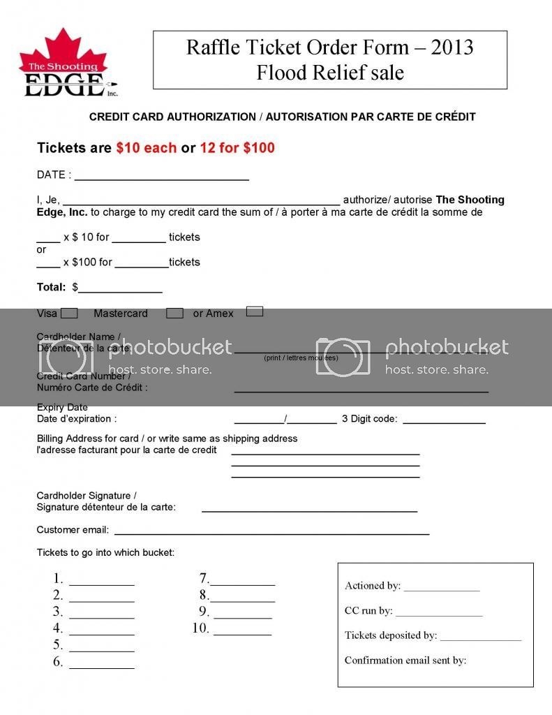 How To Make A Raffle Ticket Raffle Ticket Order Form Flood