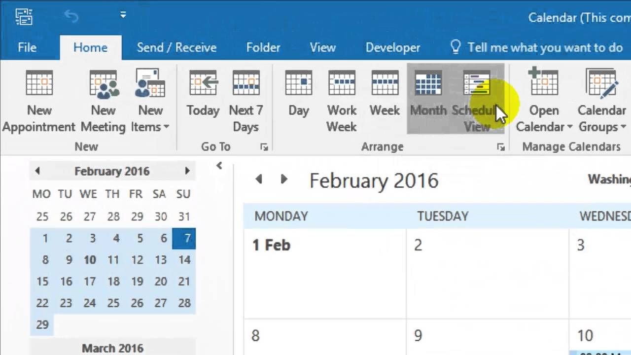 outlook 365 home mail calendar contacts