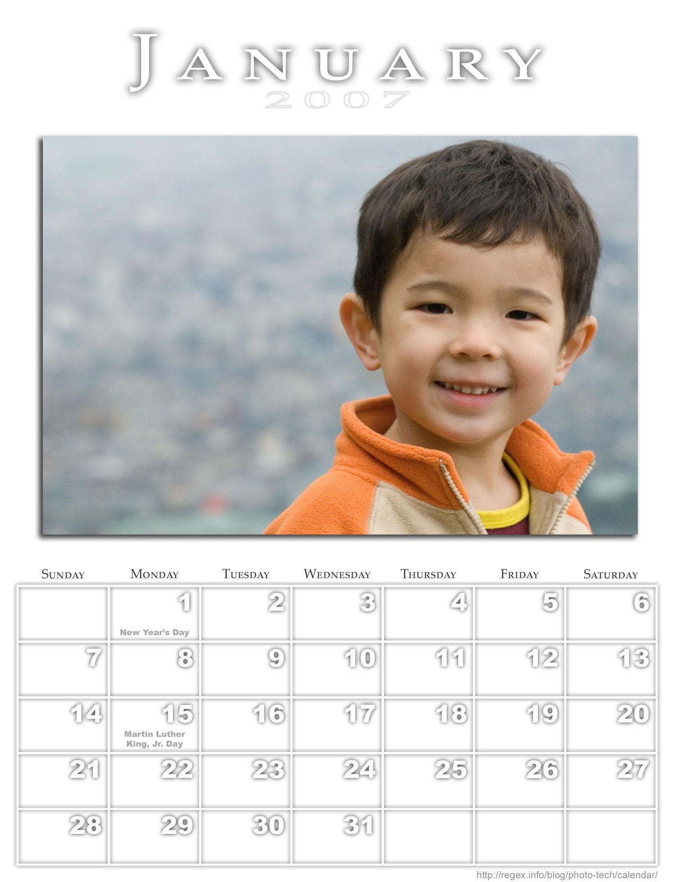 Jeffrey Friedl's Blog » Jeffrey's Photoshop Calendar