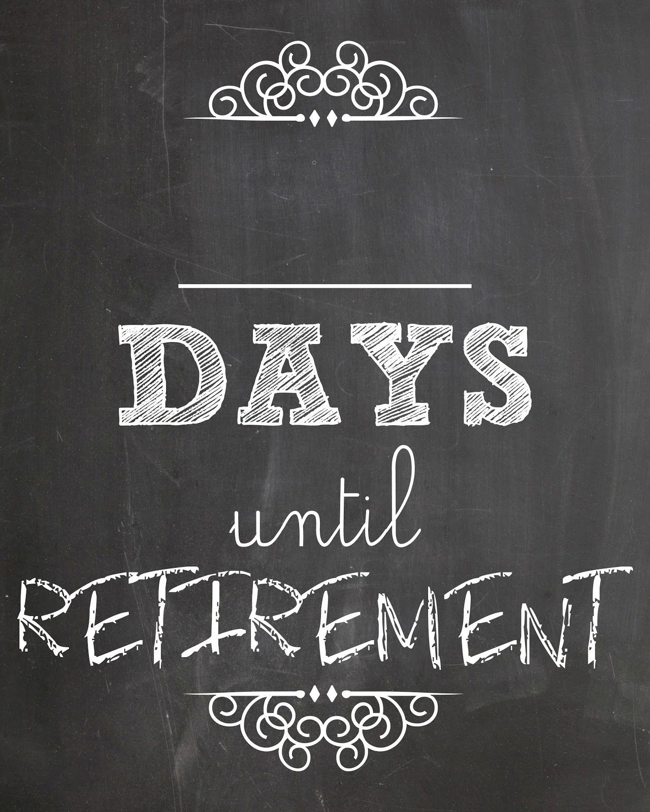 lookie what i did: countdown to retirement | retirement