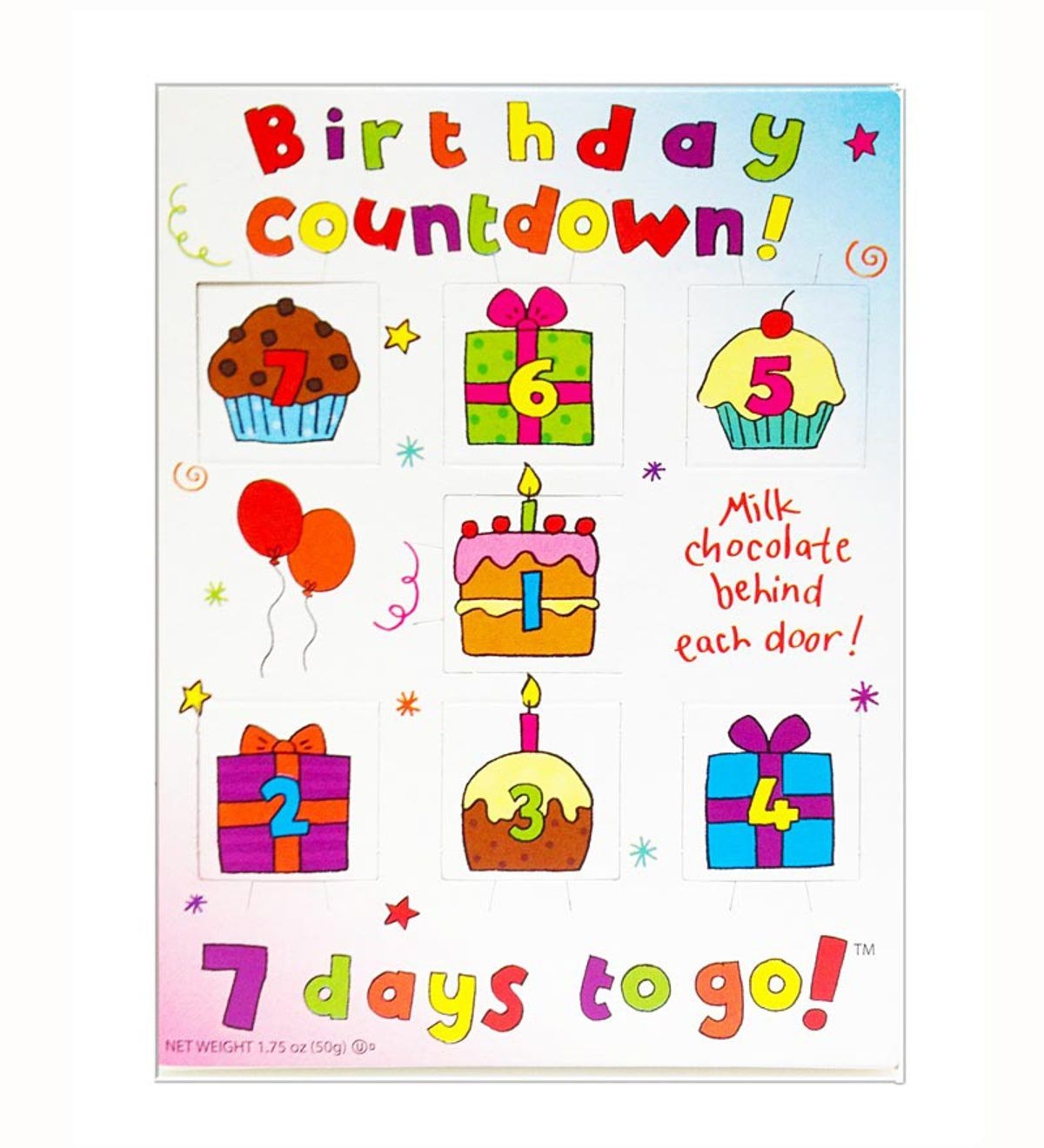 Madelaine Chocolates Birthday Countdown Calendar | Hearthsong