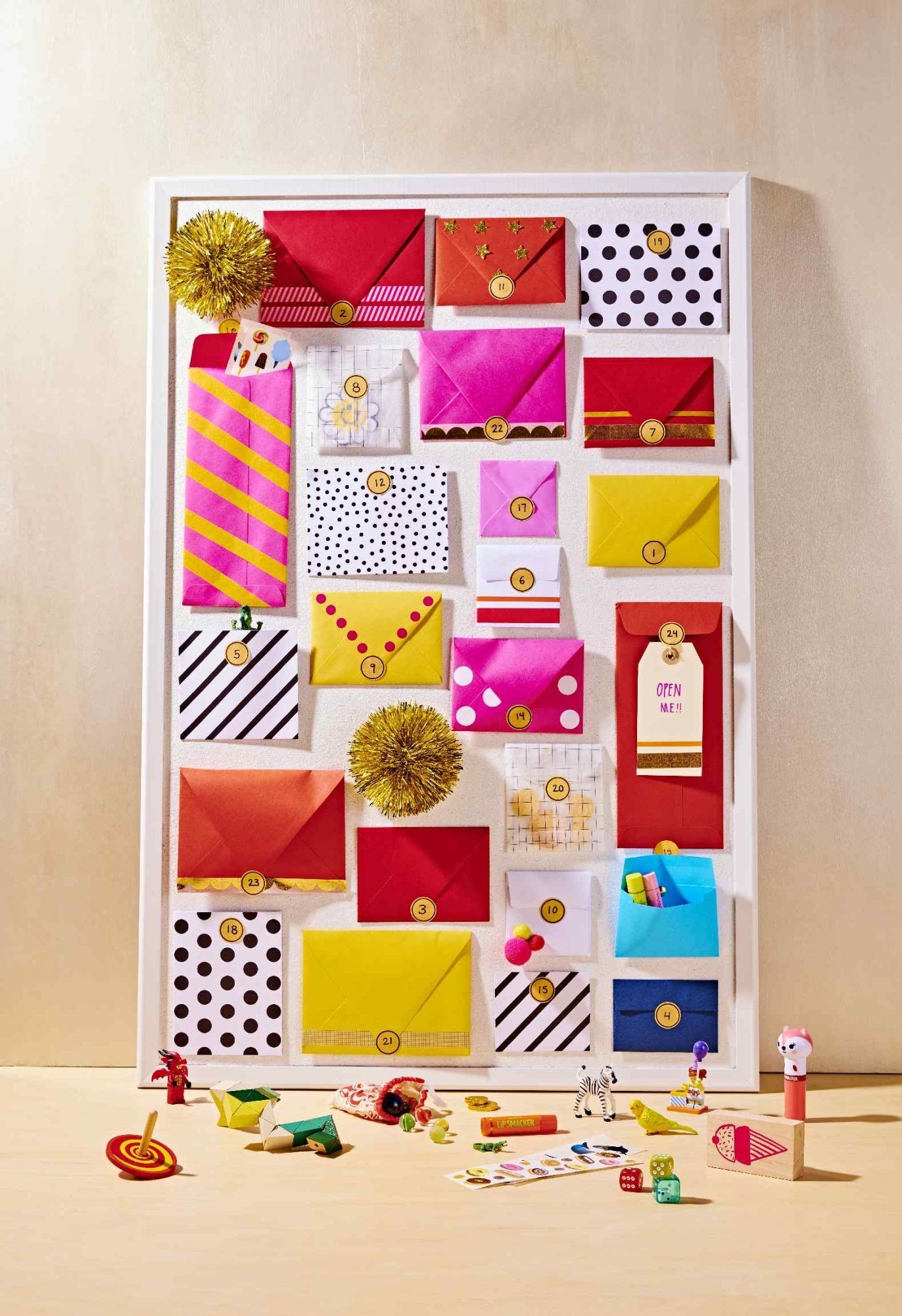 make your own advent calendar to countdown the days &#039;til