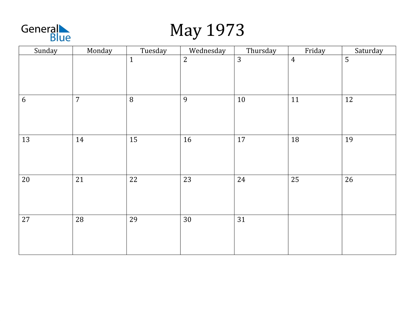 may 1973 calendar pdf word excel