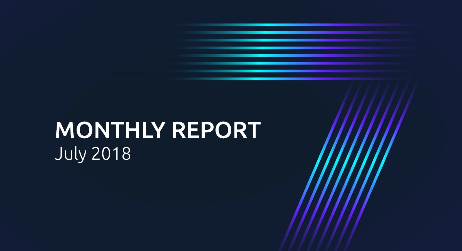 monthly report: july 2018