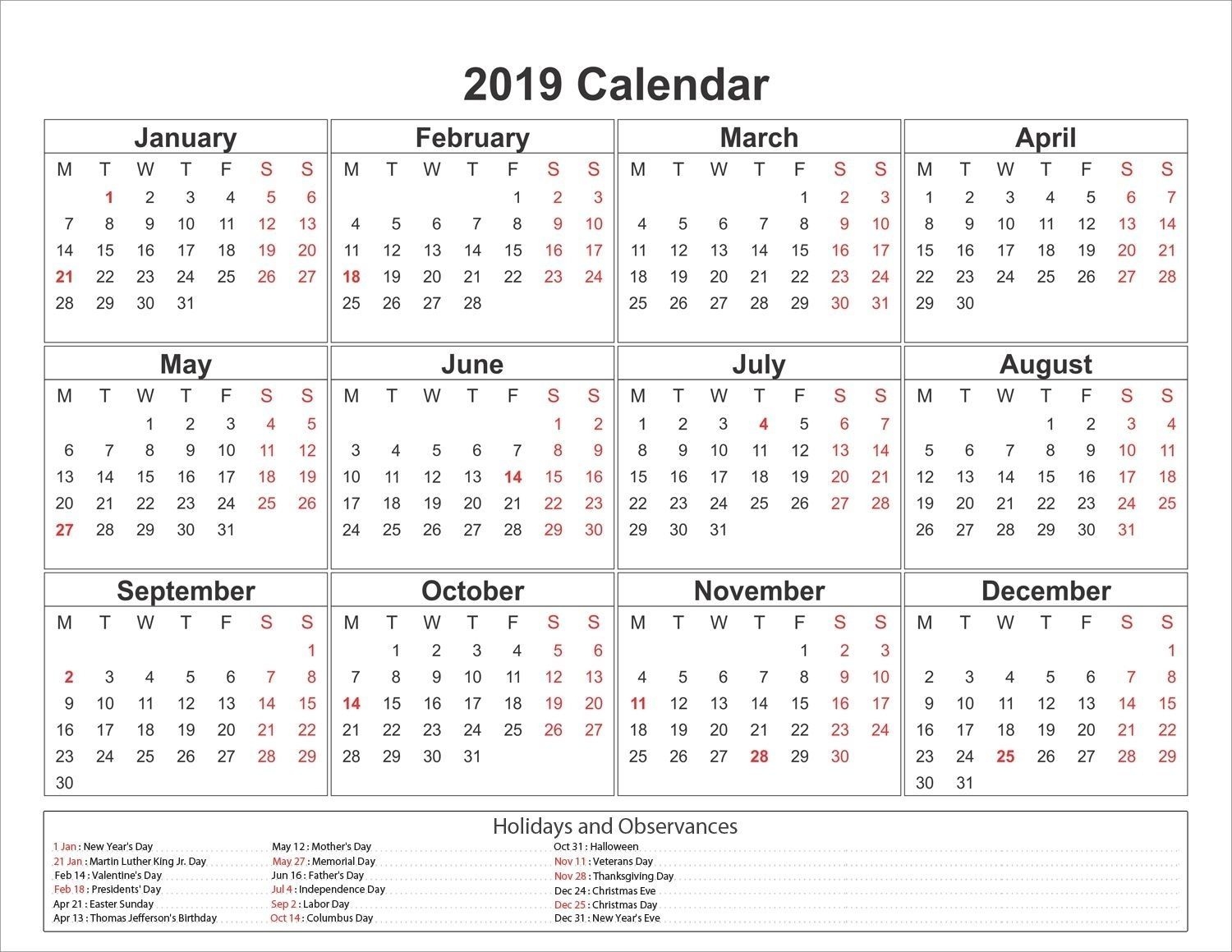 Month Calendar Without Year - Example Calendar Printable